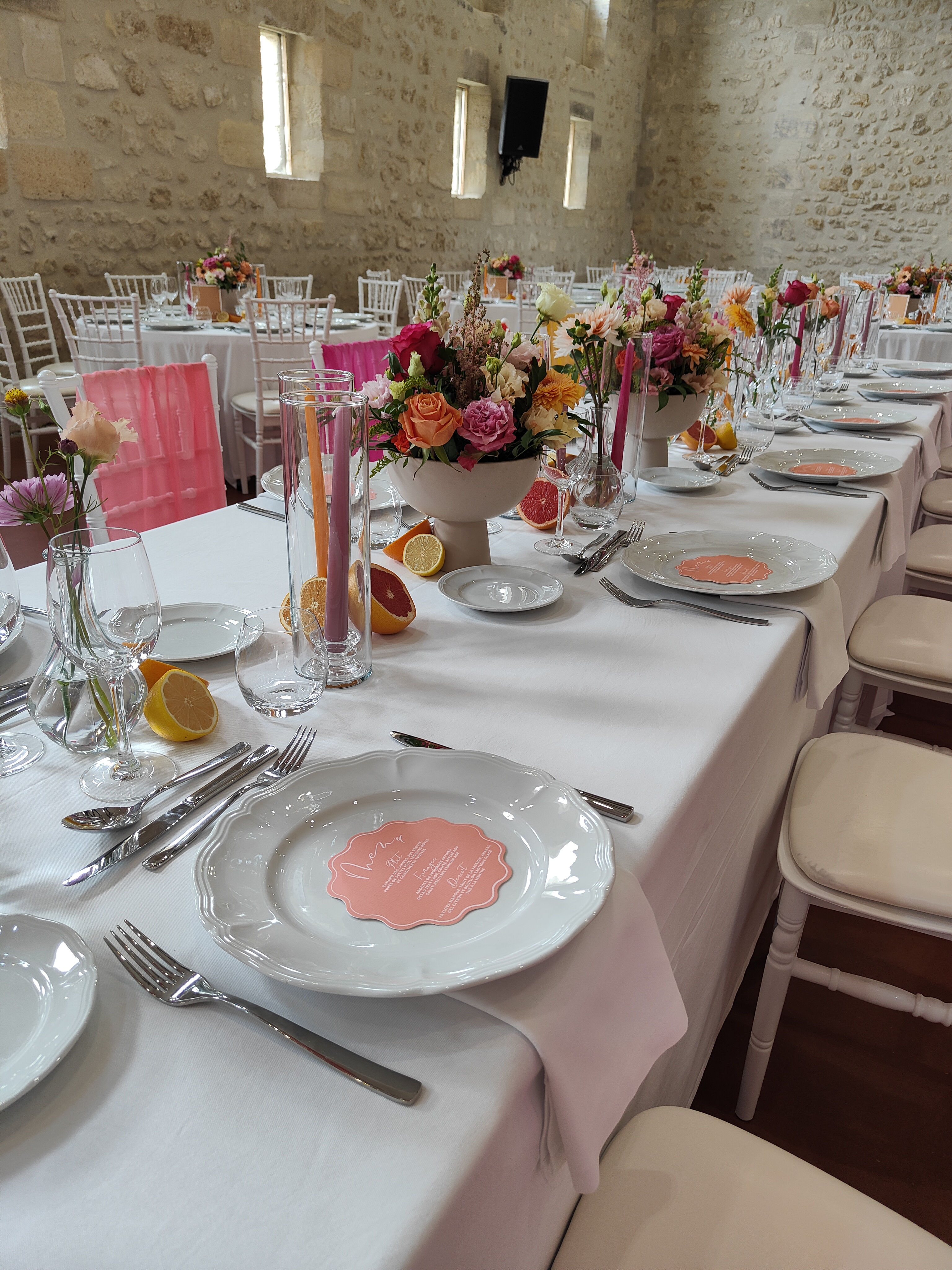 Salle de réception château formont