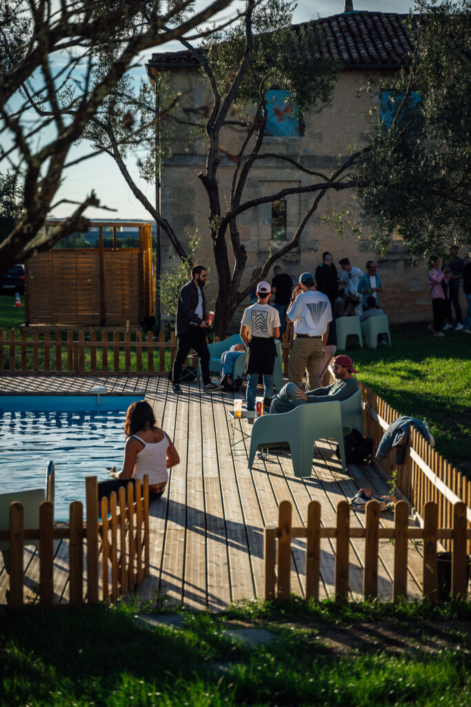 Open air chateau Formont Osmose festival