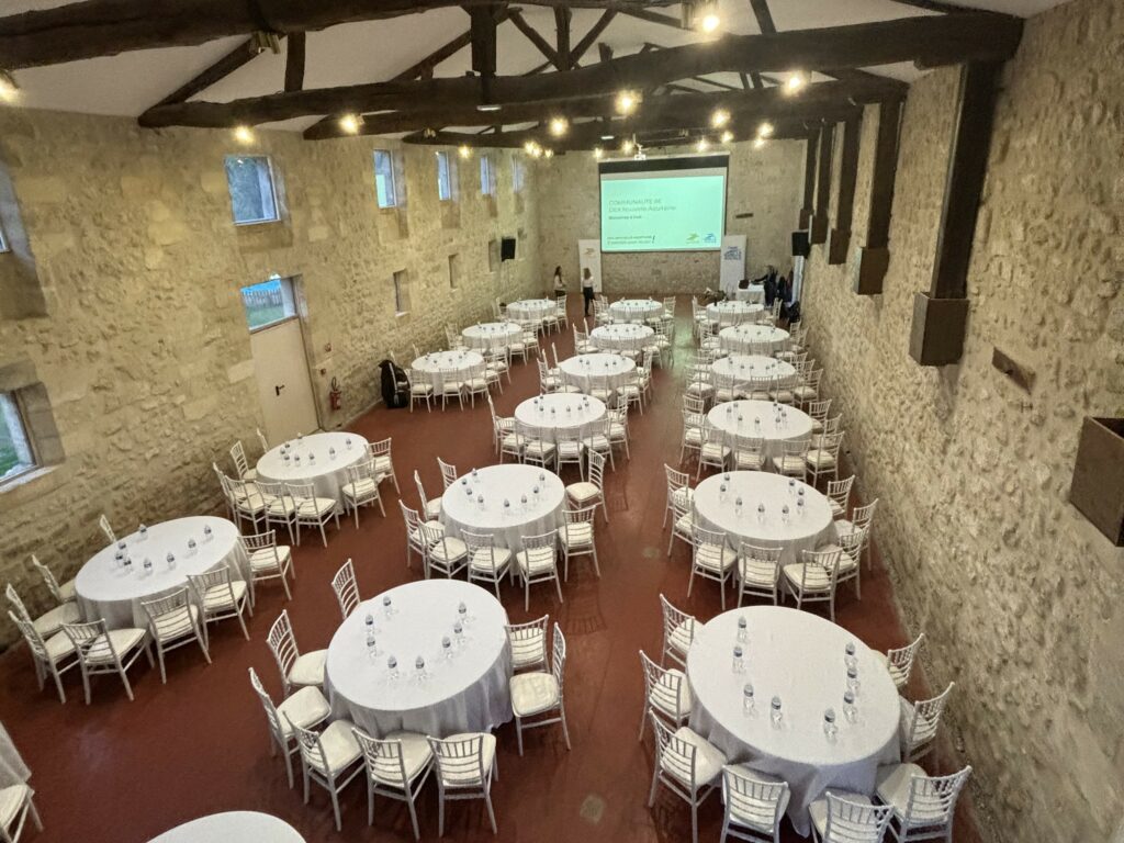 Séminaire salle de réception journée d'étude bordeaux