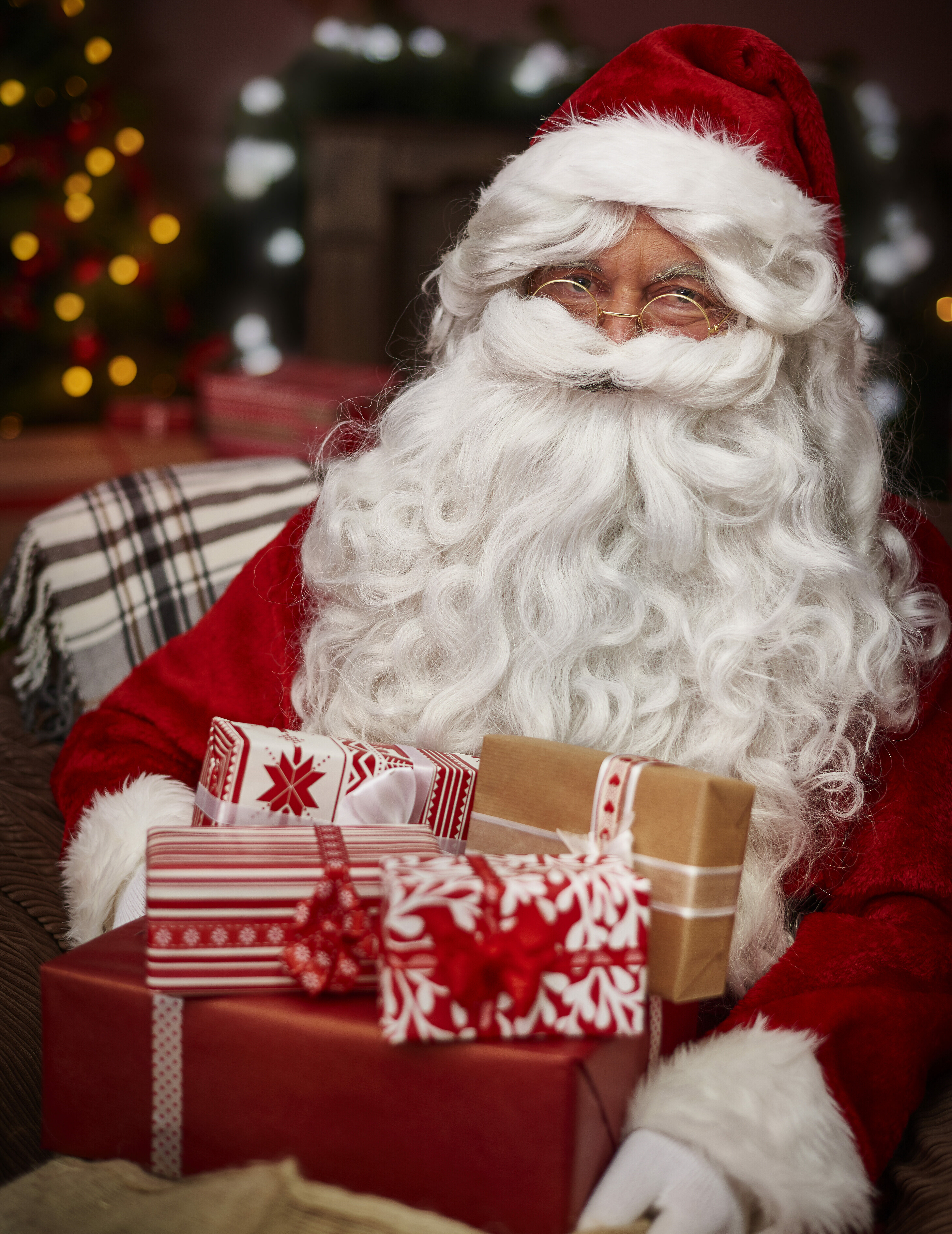 Visite du père Nöel 