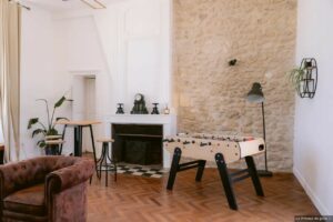 Château - salon cocktail - pierre bordelaise