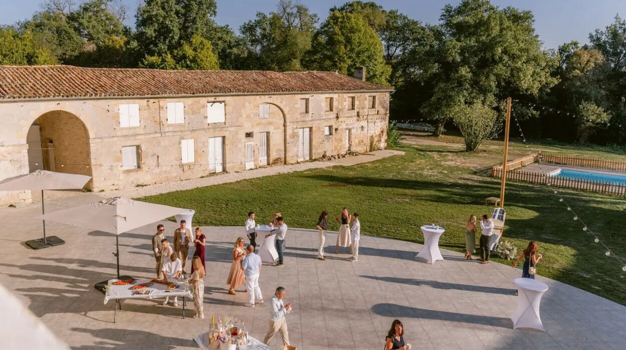 extérieur - bordeaux - parc - terrasse - cocktail