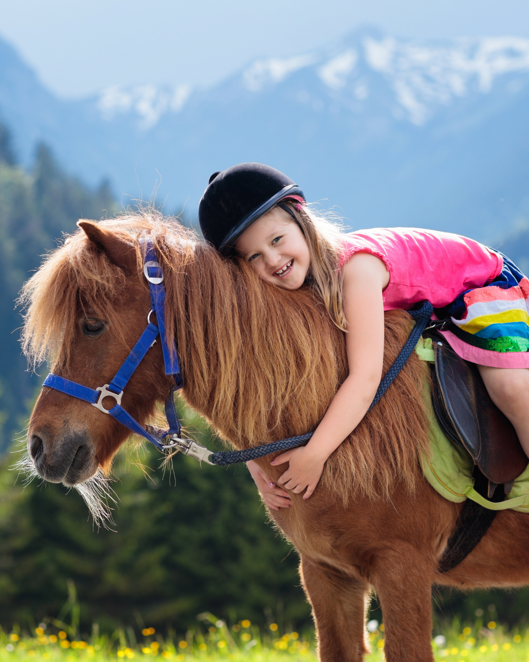 Les balades en poney