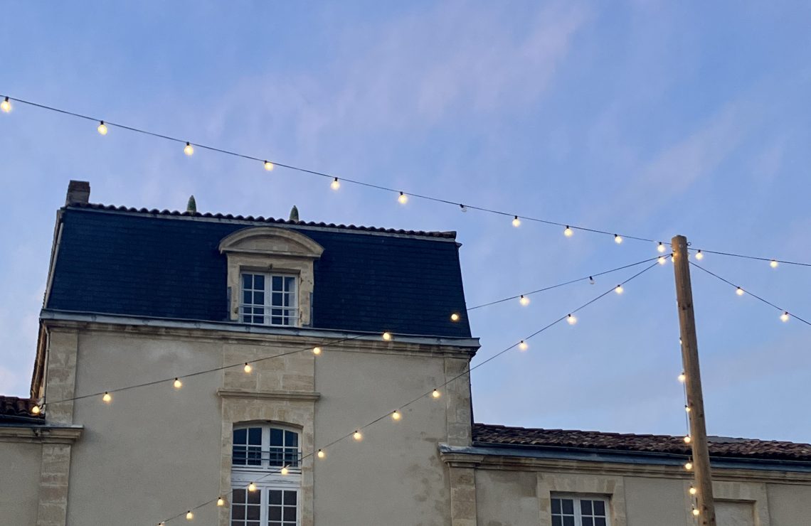 chateau formont guirlandes extérieurs