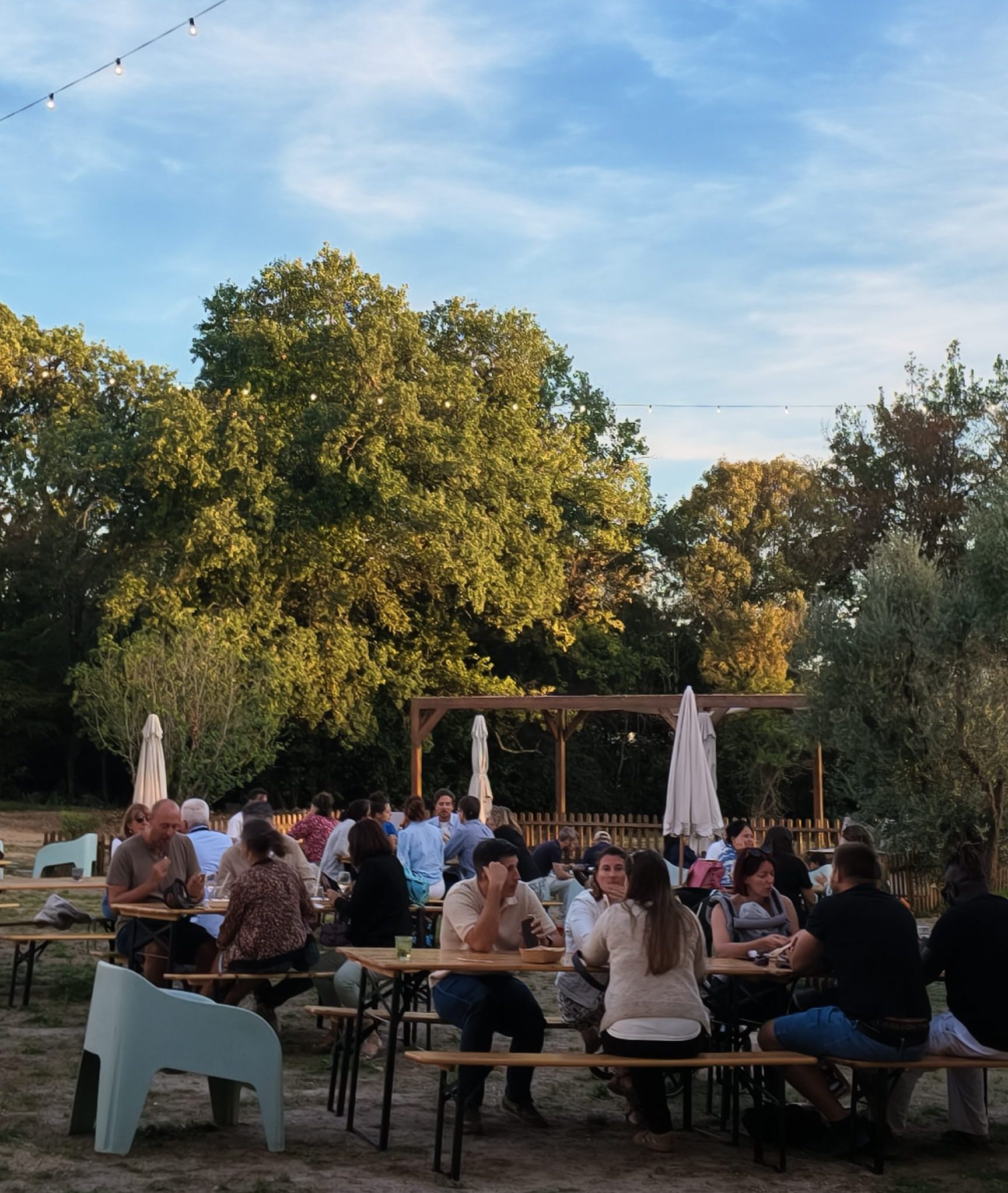 guinguette septembre chateau rentrée bar
